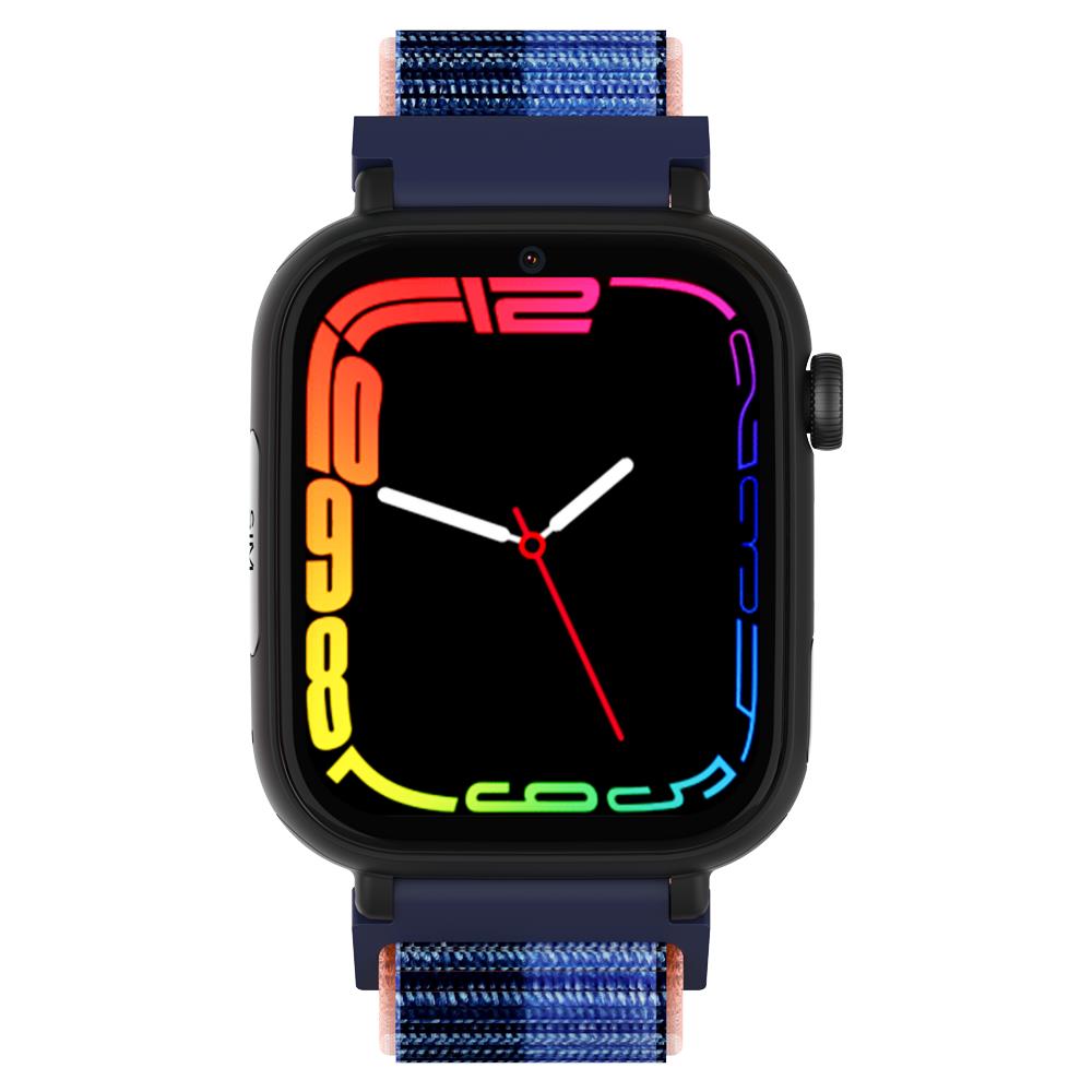 Smartwatch DCU KIDS PRO, negro + tela de 2 colores